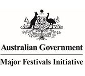 Australian Government Major Festivals Initiative Logo