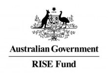 Australian Government - Rise Fund Logo